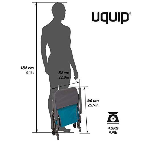 Uquip Campingstuhl Lofty, höhenverstellbar, bis 120 kg - 5