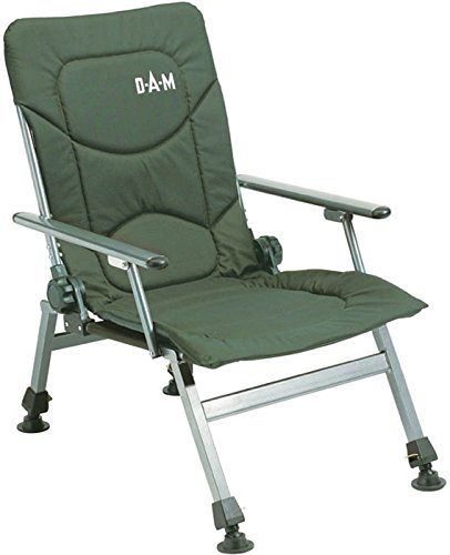 DAM Luxus Klappstuhl mit Armlehnen Chair 130Kg