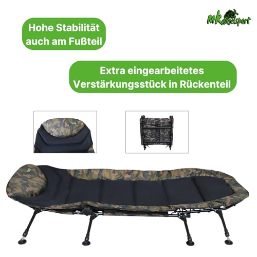 MK-Angelsport Angelliege MK FlatSize X-Pro Karpfenliege - 6