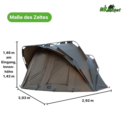 MK-Angelsport „Fort Knox 2 Mann Dome“ Zelt - 5